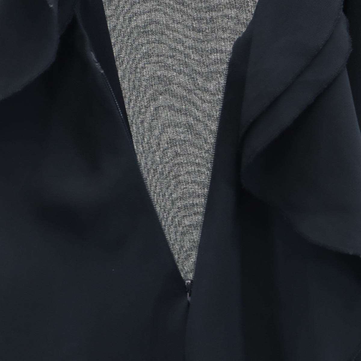 ARMANI EXCHANGE アルマーニエクスチェンジ フレンチスリーブ シアー ブラウス XS ネイビー レディース