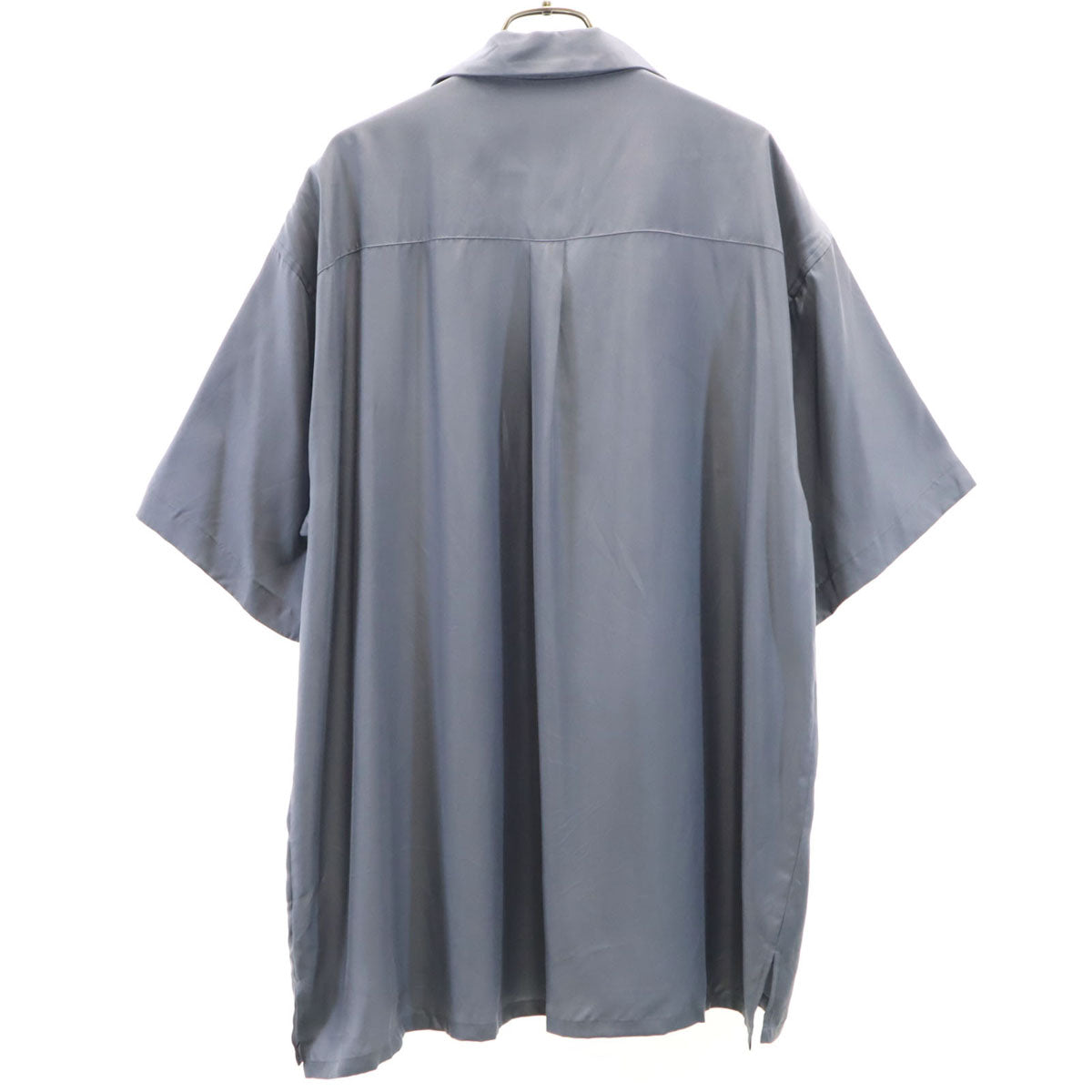 stein シュタイン 日本製 半袖 オーバーサイズ オープンカラーシャツ M グレー メンズ