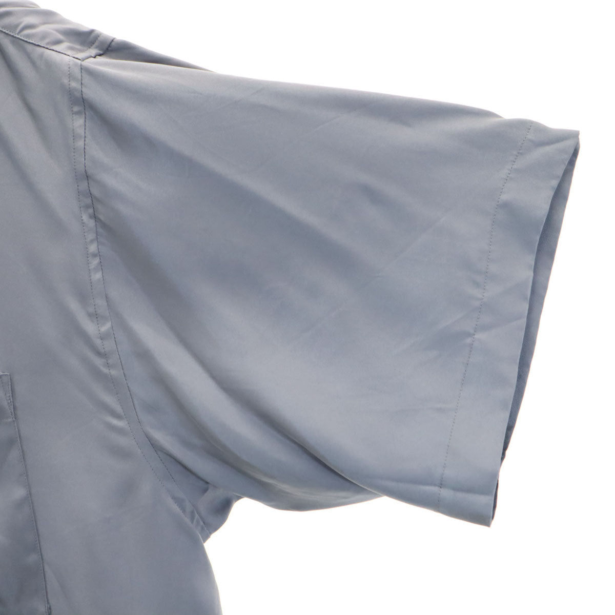 stein シュタイン 日本製 半袖 オーバーサイズ オープンカラーシャツ M グレー メンズ