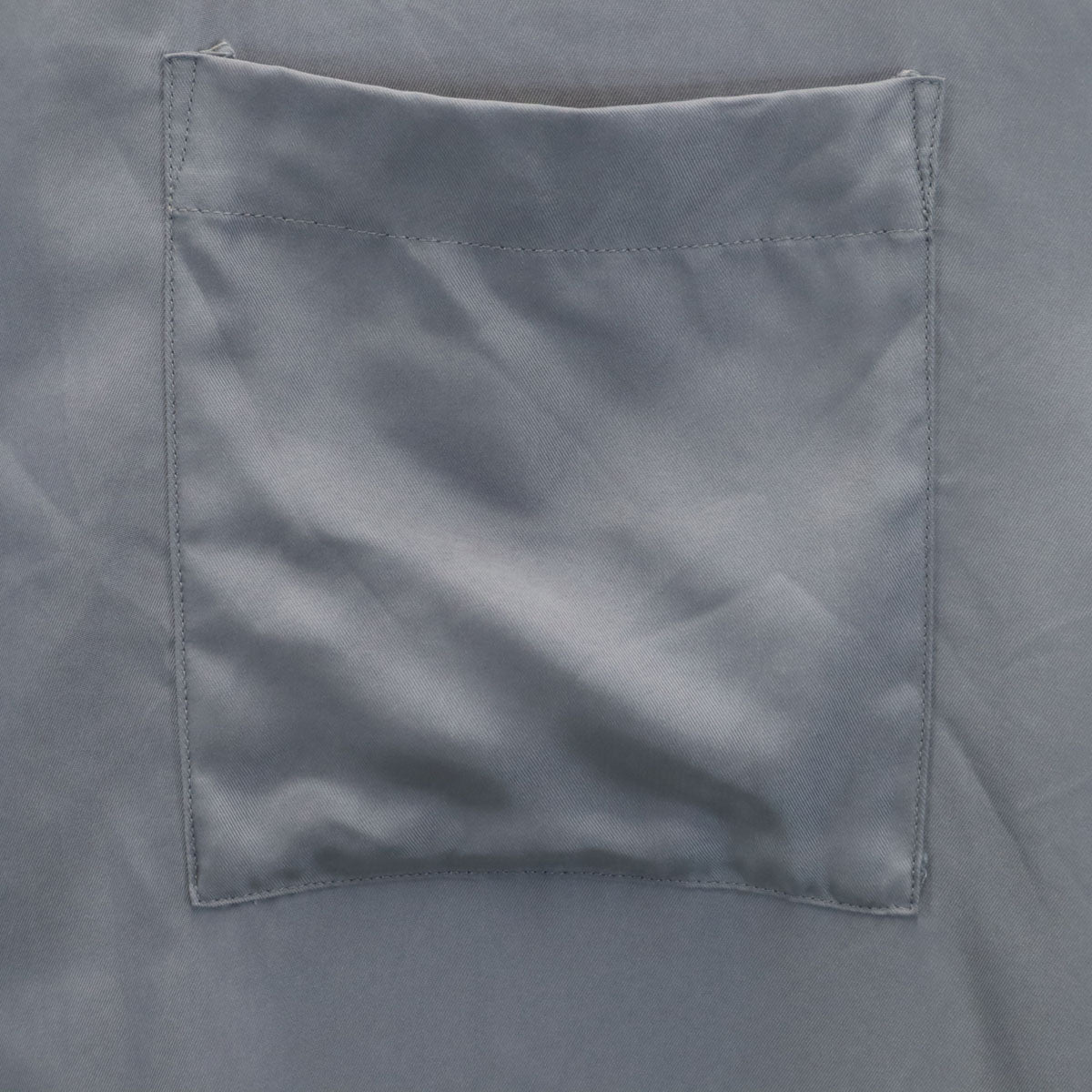 stein シュタイン 日本製 半袖 オーバーサイズ オープンカラーシャツ M グレー メンズ