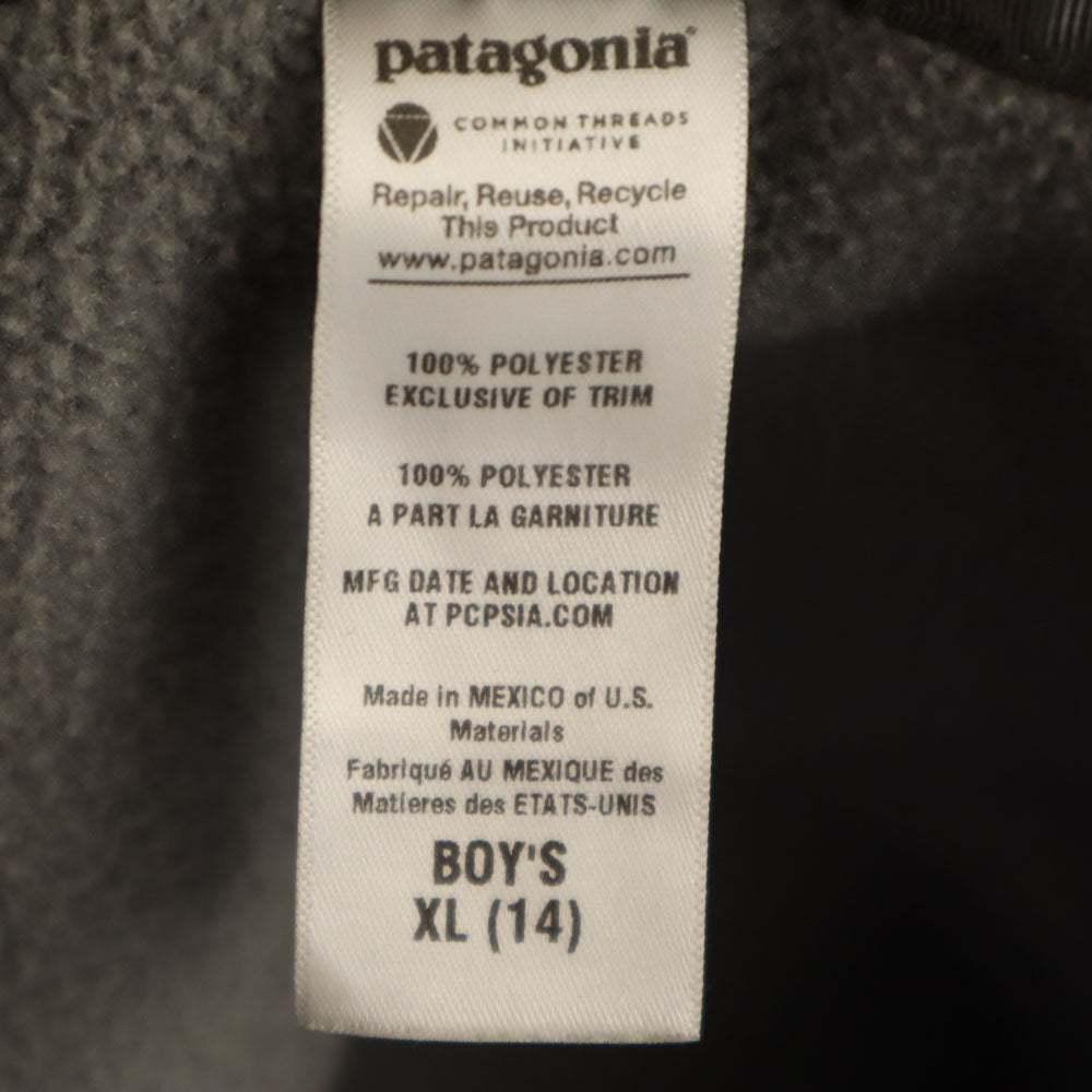 patagonia パタゴニア 65645FA12 シンチラ フリースジャケット XL グレー アウトドア キッズ