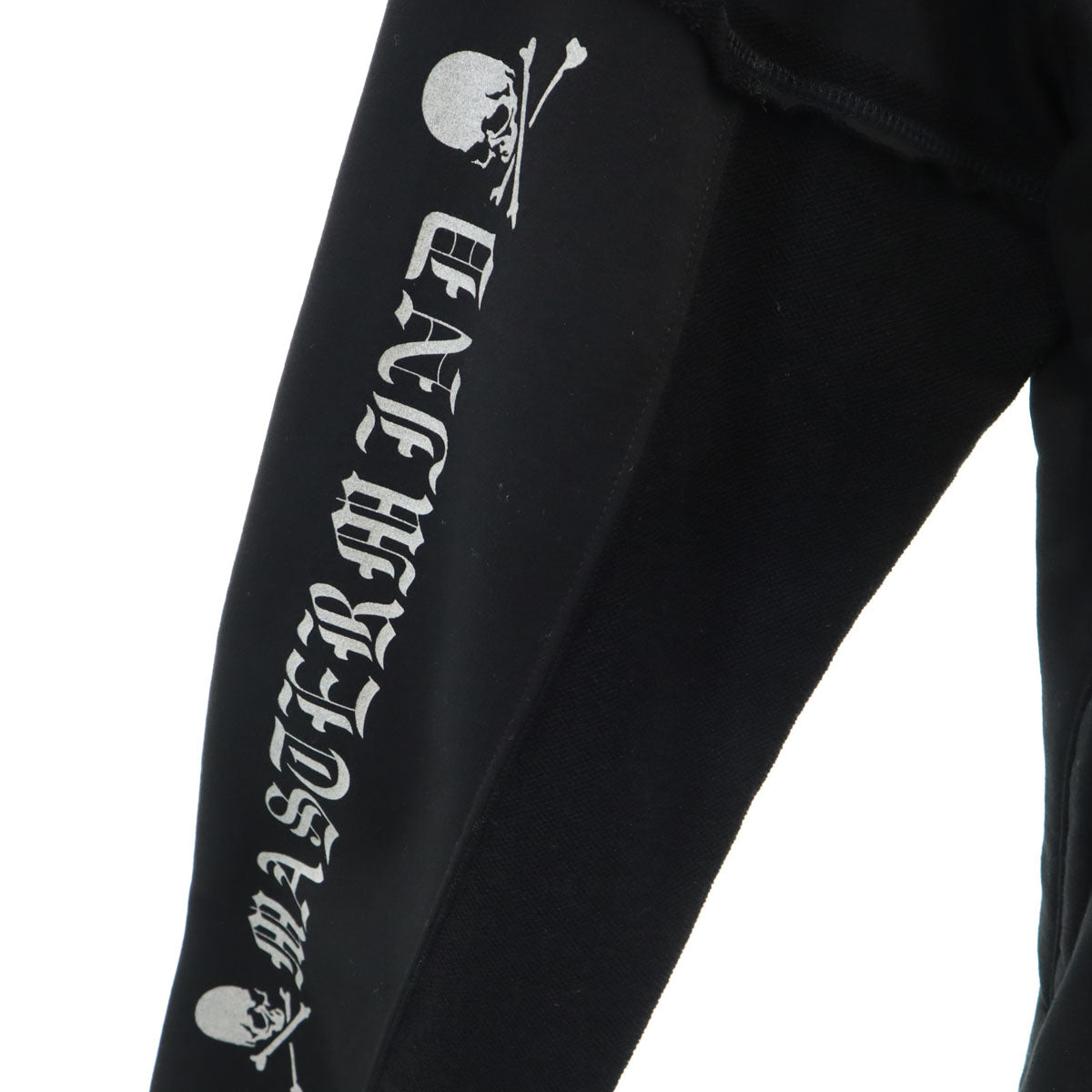 mastermind JAPAN マスターマインド ジャパン 日本製 バックスカル 長袖 パズル スウェット トレーナー M ブラック メンズ