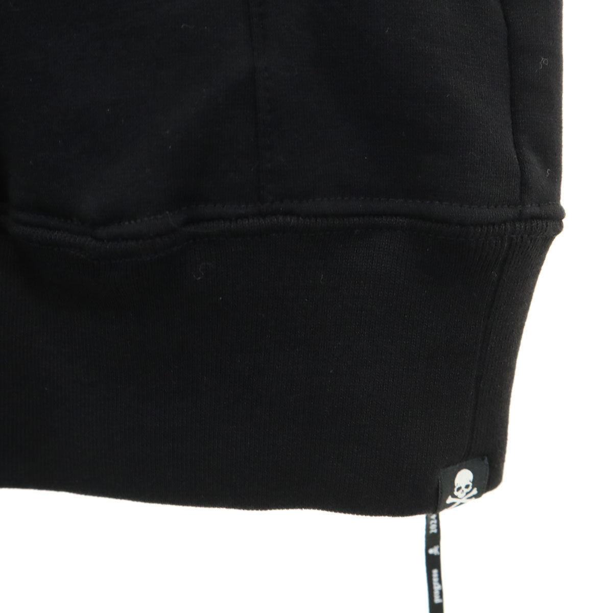 mastermind JAPAN マスターマインド ジャパン 日本製 バックスカル 長袖 パズル スウェット トレーナー M ブラック メンズ