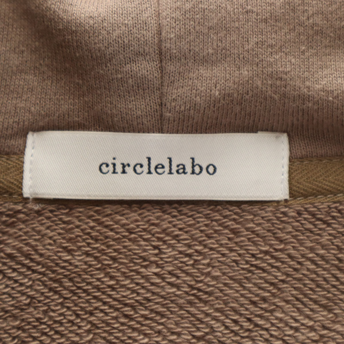 circlelabo サークルラボ 日本製 長袖 スウェットパーカー L ブラウン系 メンズ