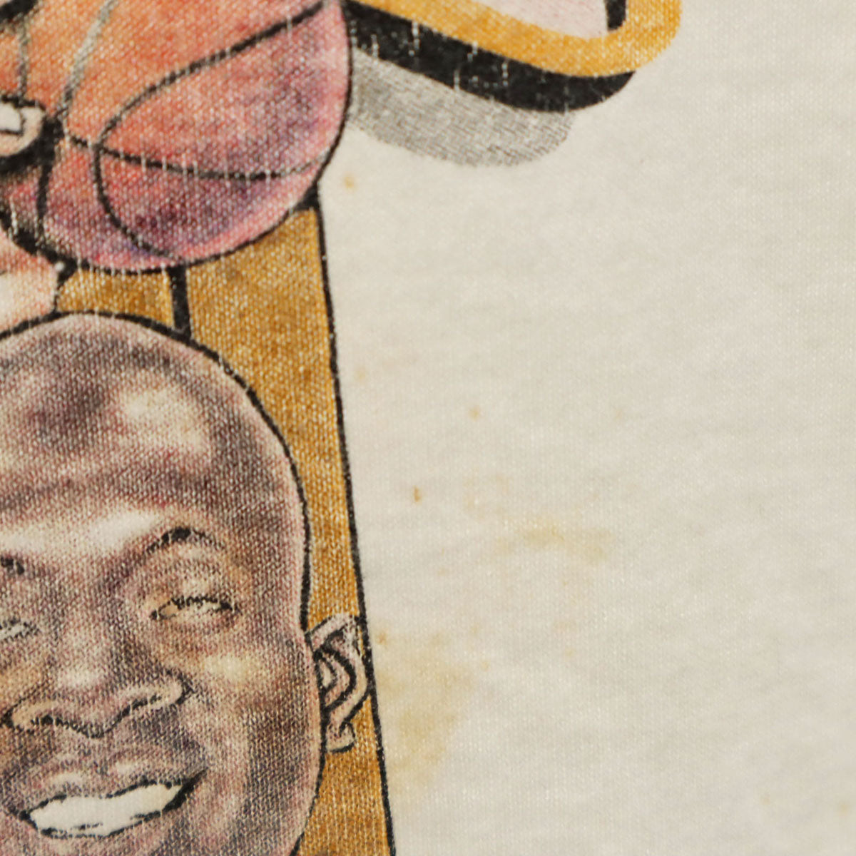 SALEM セイラム 90s USA製 オールド ヒューストンロケッツ プリント 半袖 Tシャツ L ホワイト メンズ