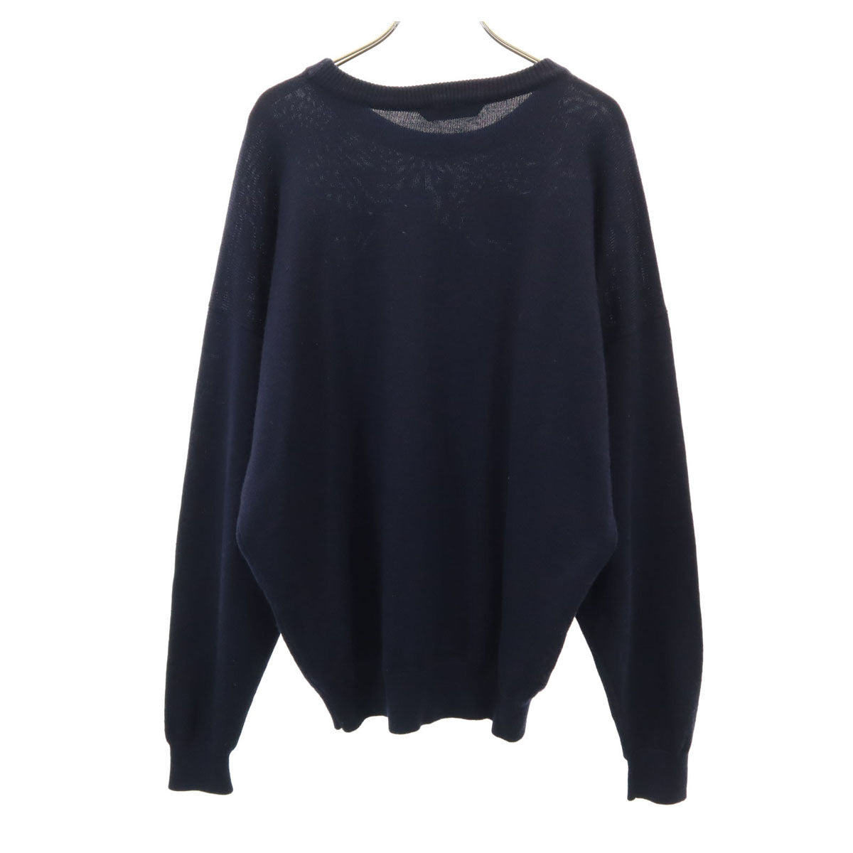 Christian Dior MONSIEUR SPORTS クリスチャンディオール ムッシュ スポーツ 90s オールド タイガー 長袖 セーター LL ネイビー ニット メンズ