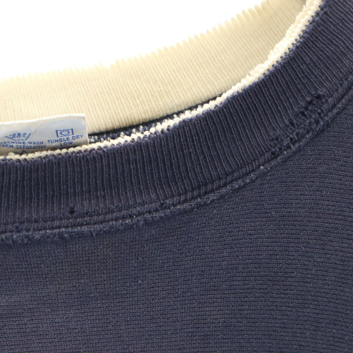 Champion チャンピオン 90s USA製 オールド 刺繍タグ 長袖 リバースウィーブ スウェット トレーナー XXL ネイビー ビッグサイズ メンズ