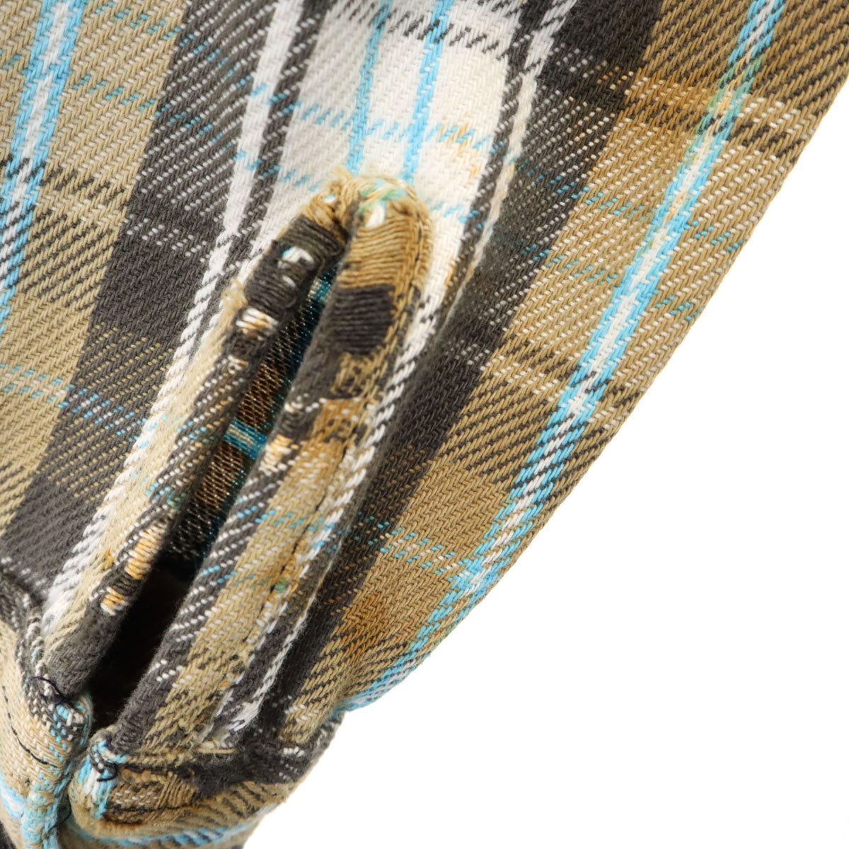 FROST PROOF フローストプルーフ 80s USA製 ヴィンテージ チェック柄 長袖 ネルシャツ L ブラウン系 メンズ