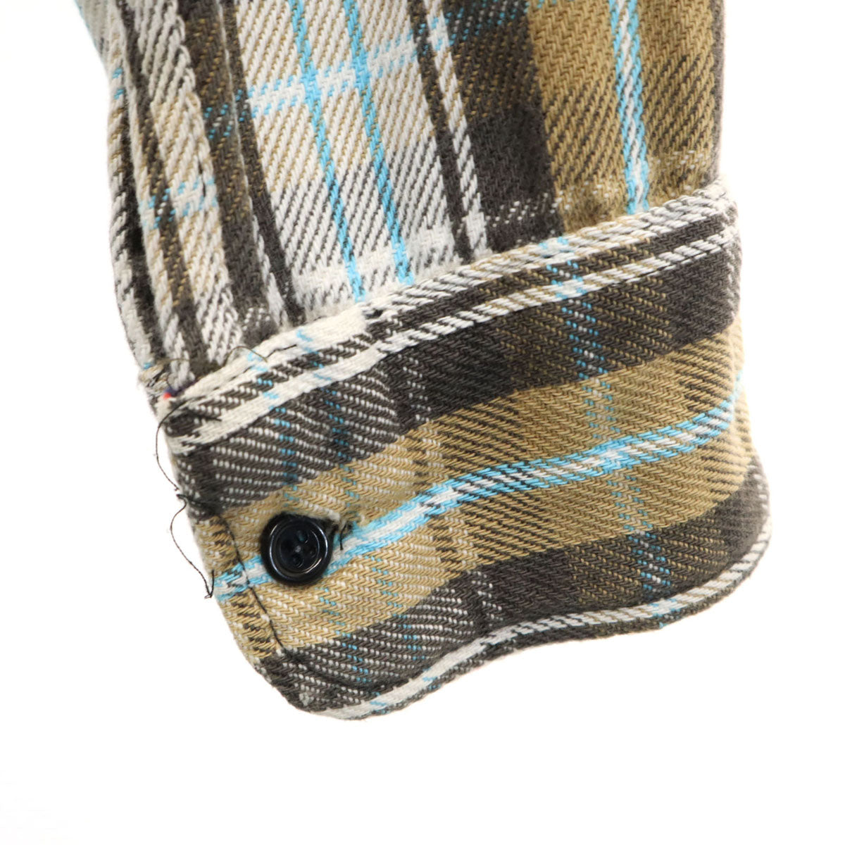 FROST PROOF フローストプルーフ 80s USA製 ヴィンテージ チェック柄 長袖 ネルシャツ L ブラウン系 メンズ