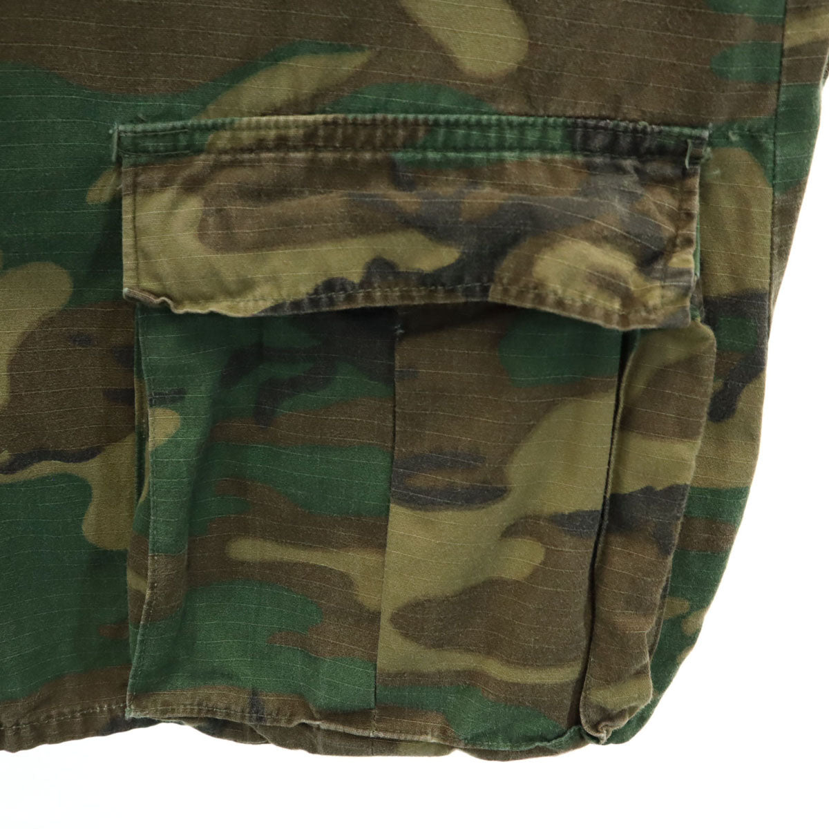 US ARMY アメリカ軍 70s ヴィンテージ ファティーグ DSA カモフラ柄 ジャケット M カーキ ミリタリー 迷彩 メンズ