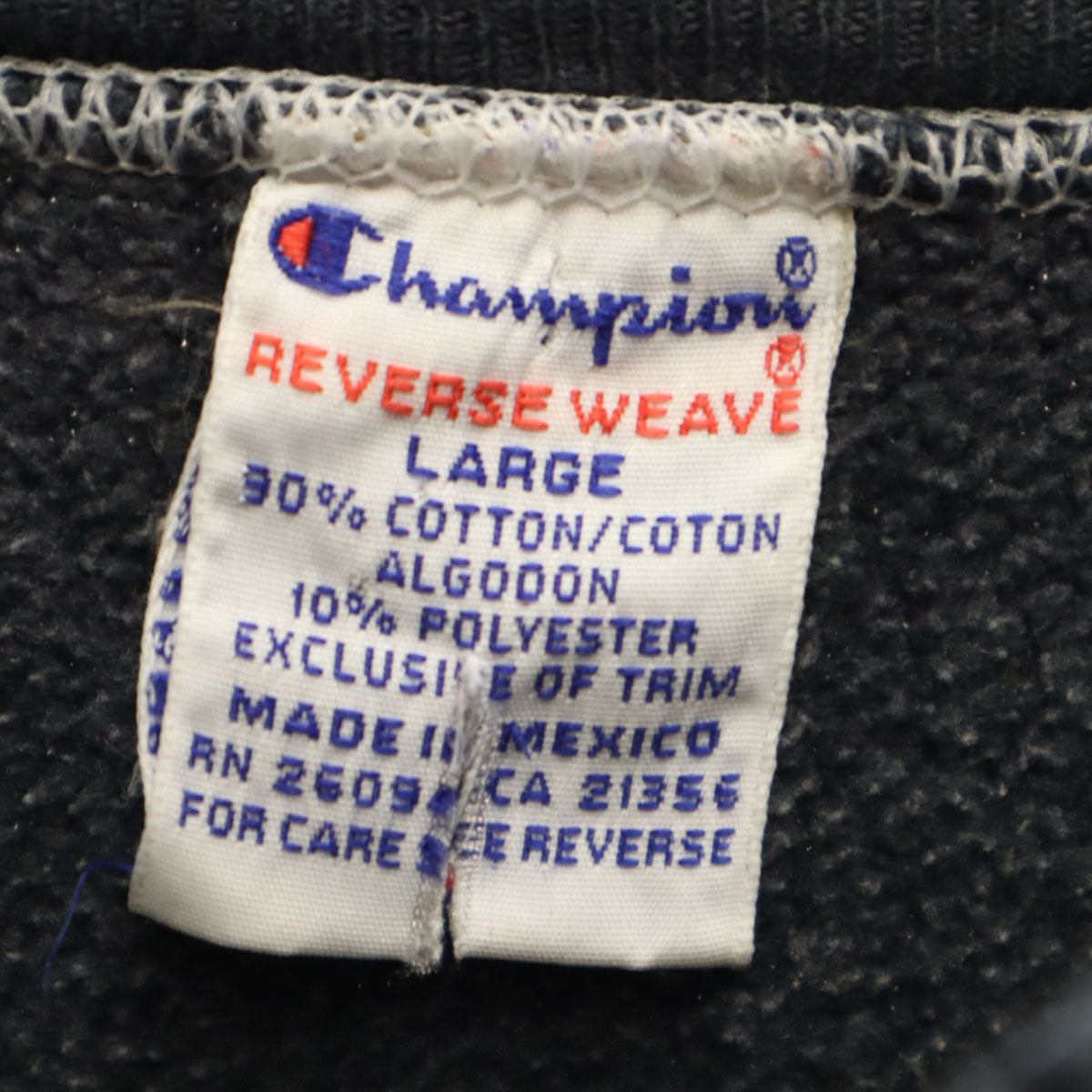 Champion チャンピオン 90s 00s 長袖 リバースウィーブ スウェット トレーナー L チャコールグレー 裏起毛 メンズ