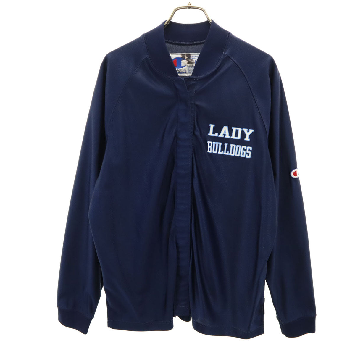 Champion チャンピオン ALTUS LADY BULLDOGS ハイスクール スポーツ ジャケット L ネイビー ブルゾン レディース