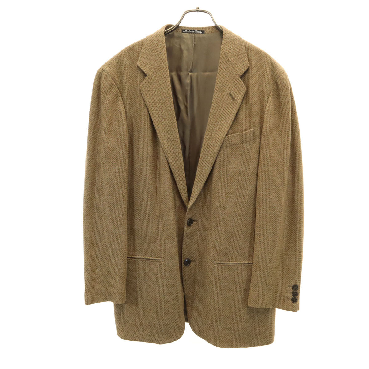 Emporio Armani エンポリオアルマーニ 90s イタリア製 オールド テーラードジャケット 44 ブラウン メンズ