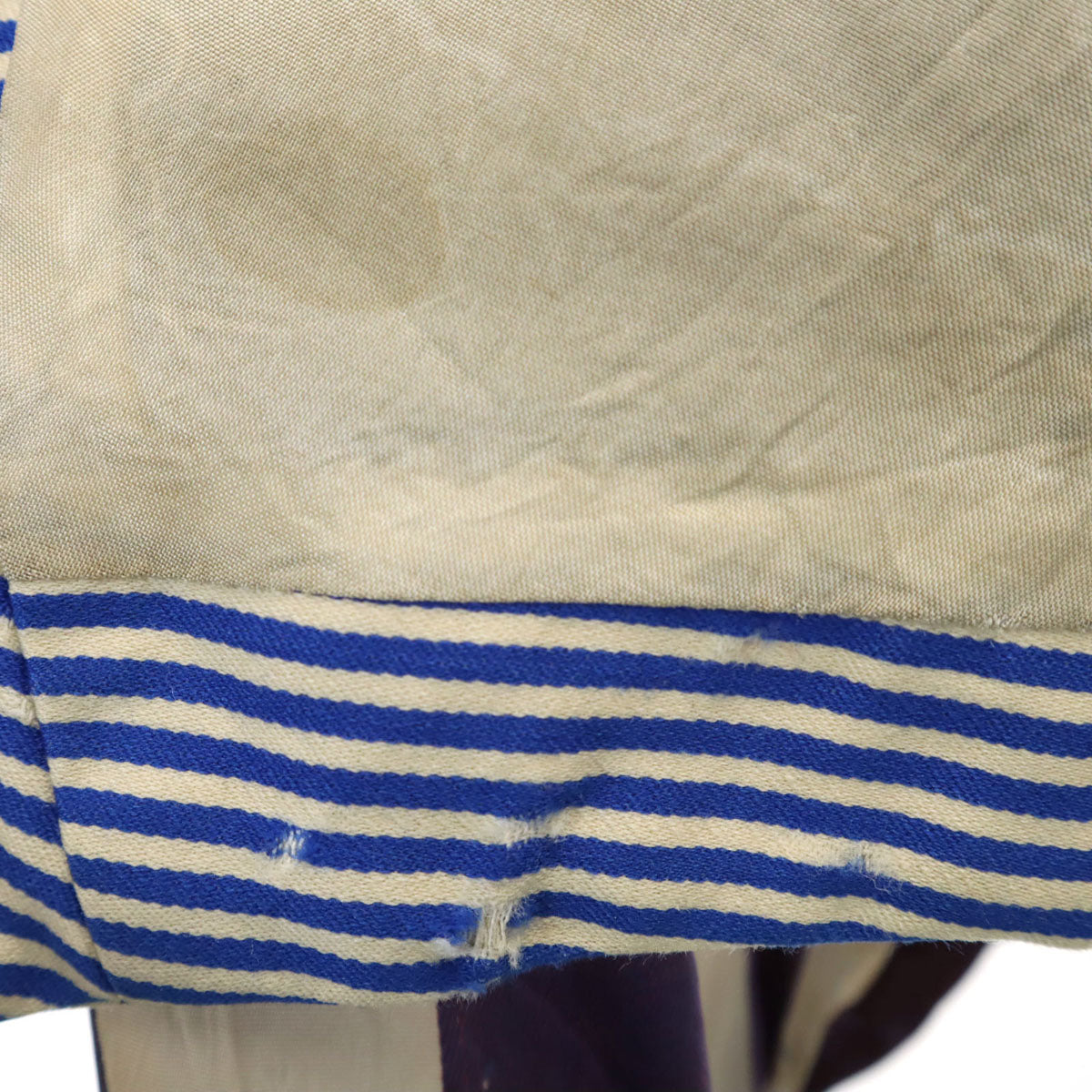 HERBERT LIVERIES LTD. 40s ヴィンテージ ボーダー柄 テーラードジャケット ネイビー レディース