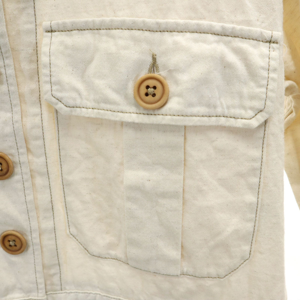 Nigel Cabourn WOMAN ナイジェルケーボン ウーマン 日本製 トラッカー ジャケット 6 ナチュラル レディース