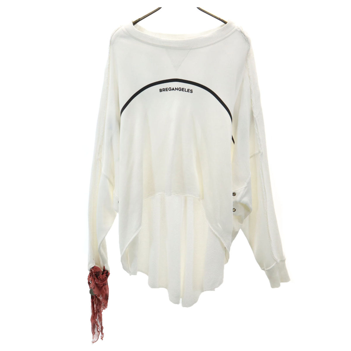 DIESEL ディーゼル ポルトガル製 BREGANGELES 長袖 スウェット XS ホワイト レディース