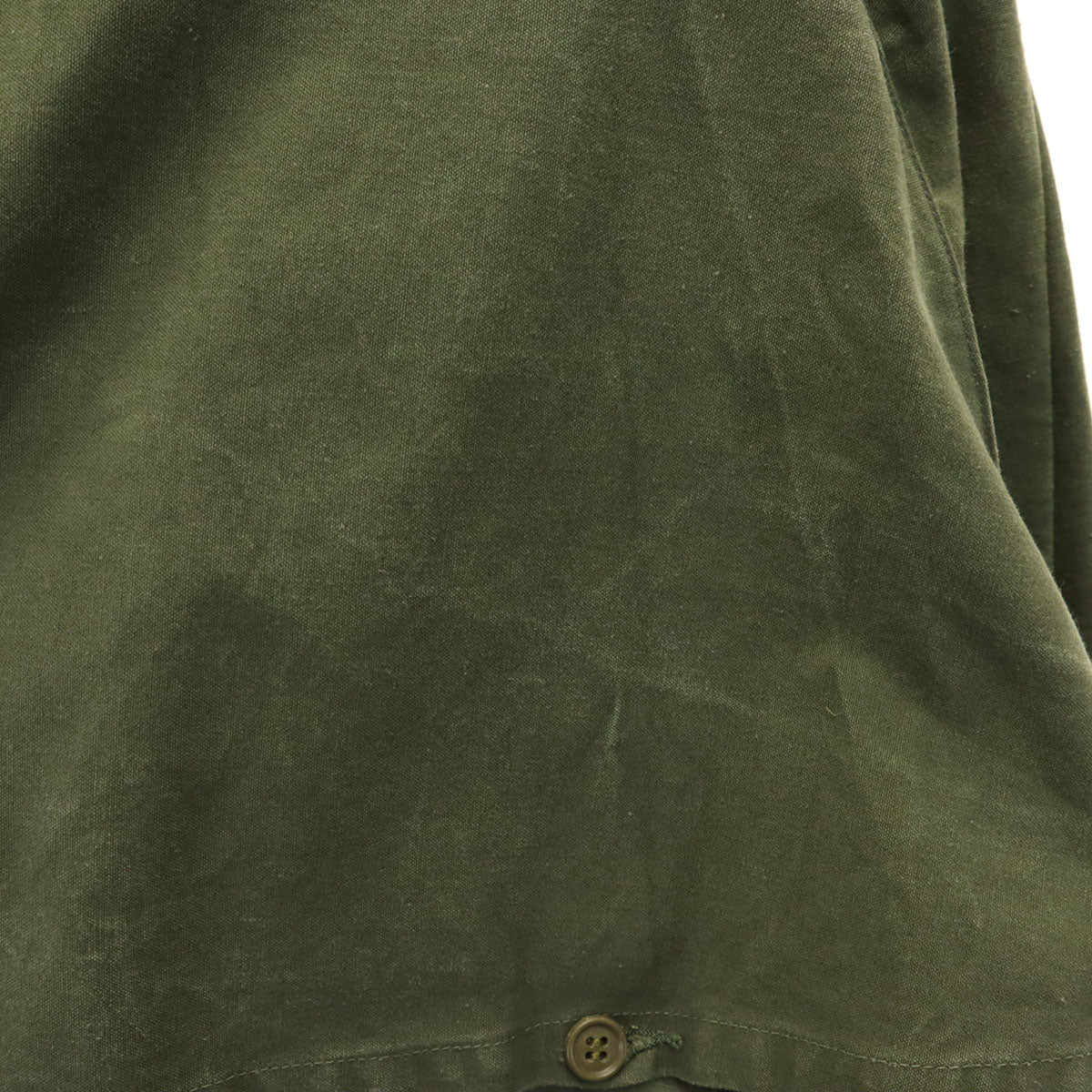 FRENCH ARMY フランス軍 ヴィンテージ ミリタリーコート L カーキ メンズ