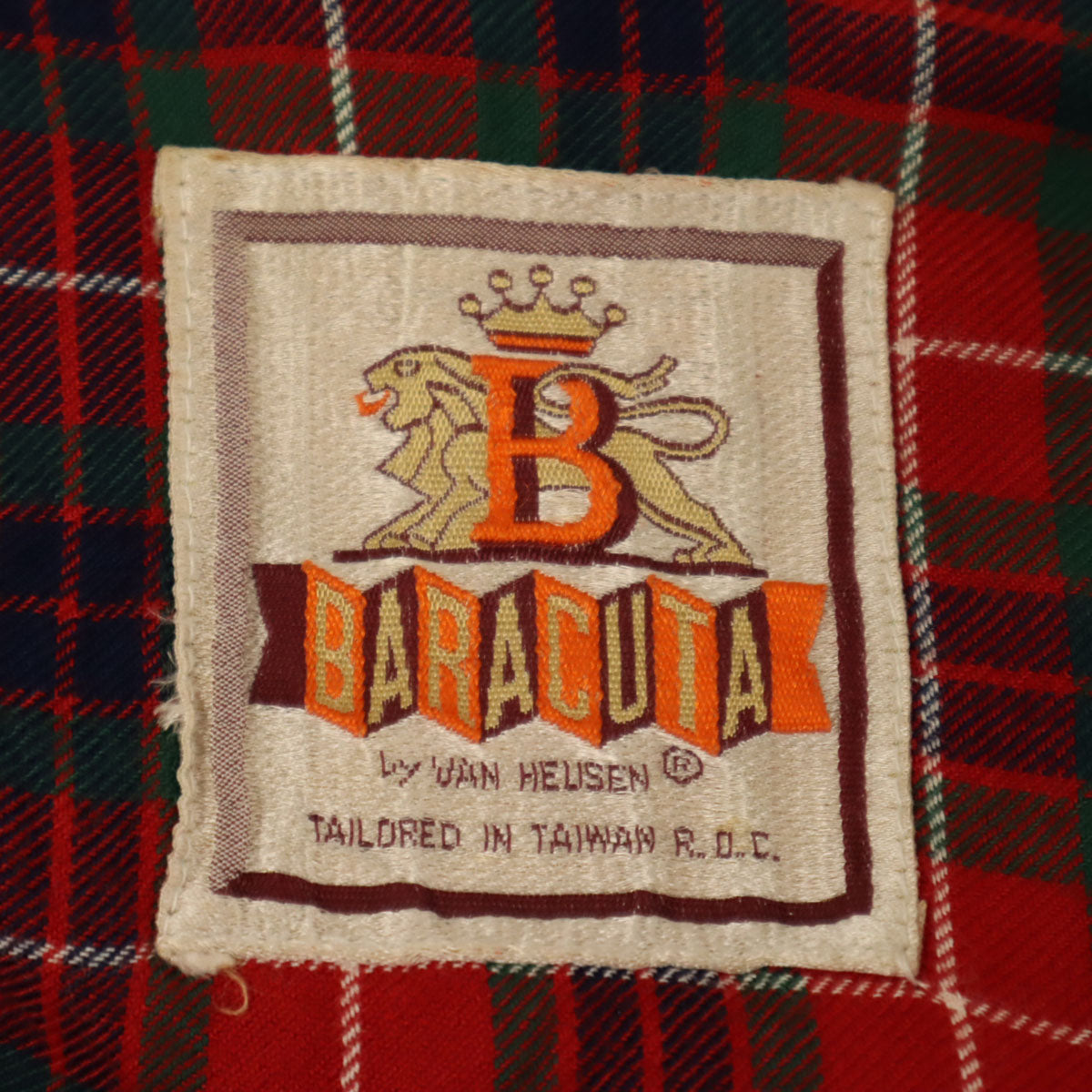 BARACUTA バラクータ 80s ヴィンテージ ヴァンヒューゼン G9 スイングトップ 42R グリーン ジャケット メンズ