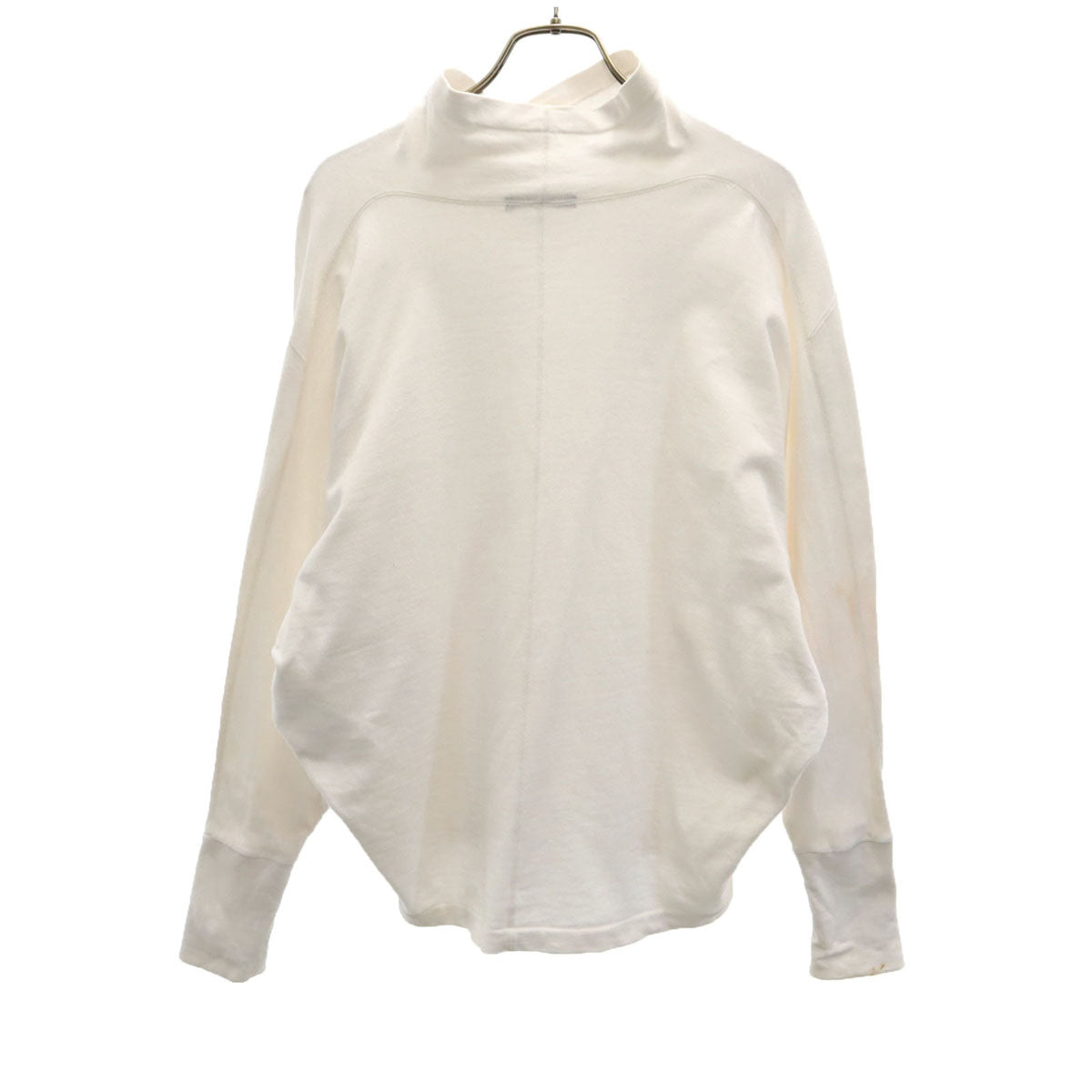 ISSEY MIYAKE イッセイミヤケ 80s 日本製 筆タグ ヴィンテージ 長袖 カットソー 9 ホワイト レディース