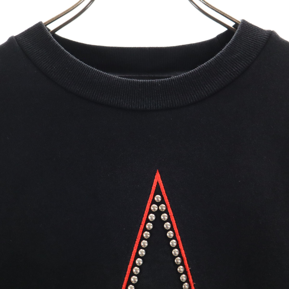 DIESEL ディーゼル ブルガリア製 スター 長袖 スウェット トレーナー S ブラック S-BAY-STUDS スタッズ メンズ