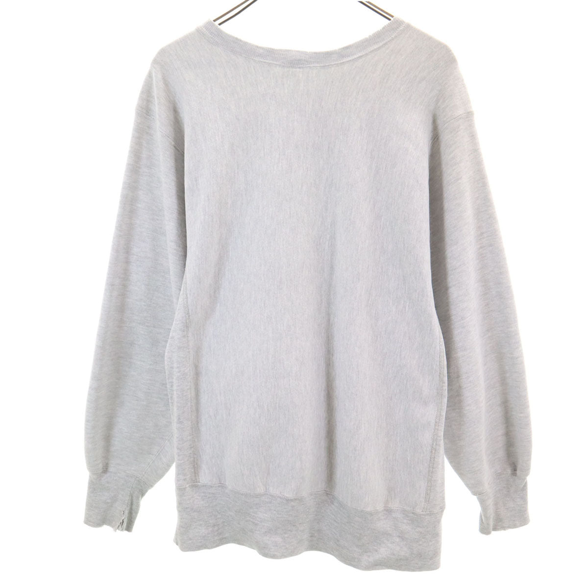 Champion チャンピオン 90s USA製 オールド 刺繍タグ 長袖 リバースウィーブ スウェット トレーナー L グレー メンズ