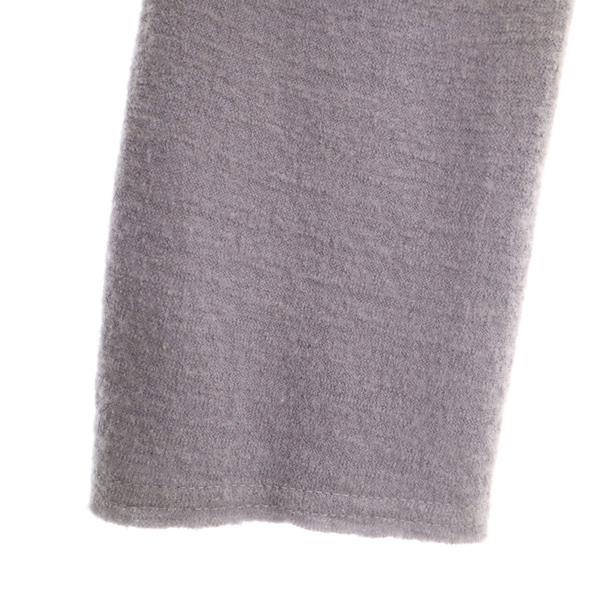 ISSEY MIYAKE イッセイミヤケ 日本製 長袖 ロング ニットカーディガン 2 グレー レディース