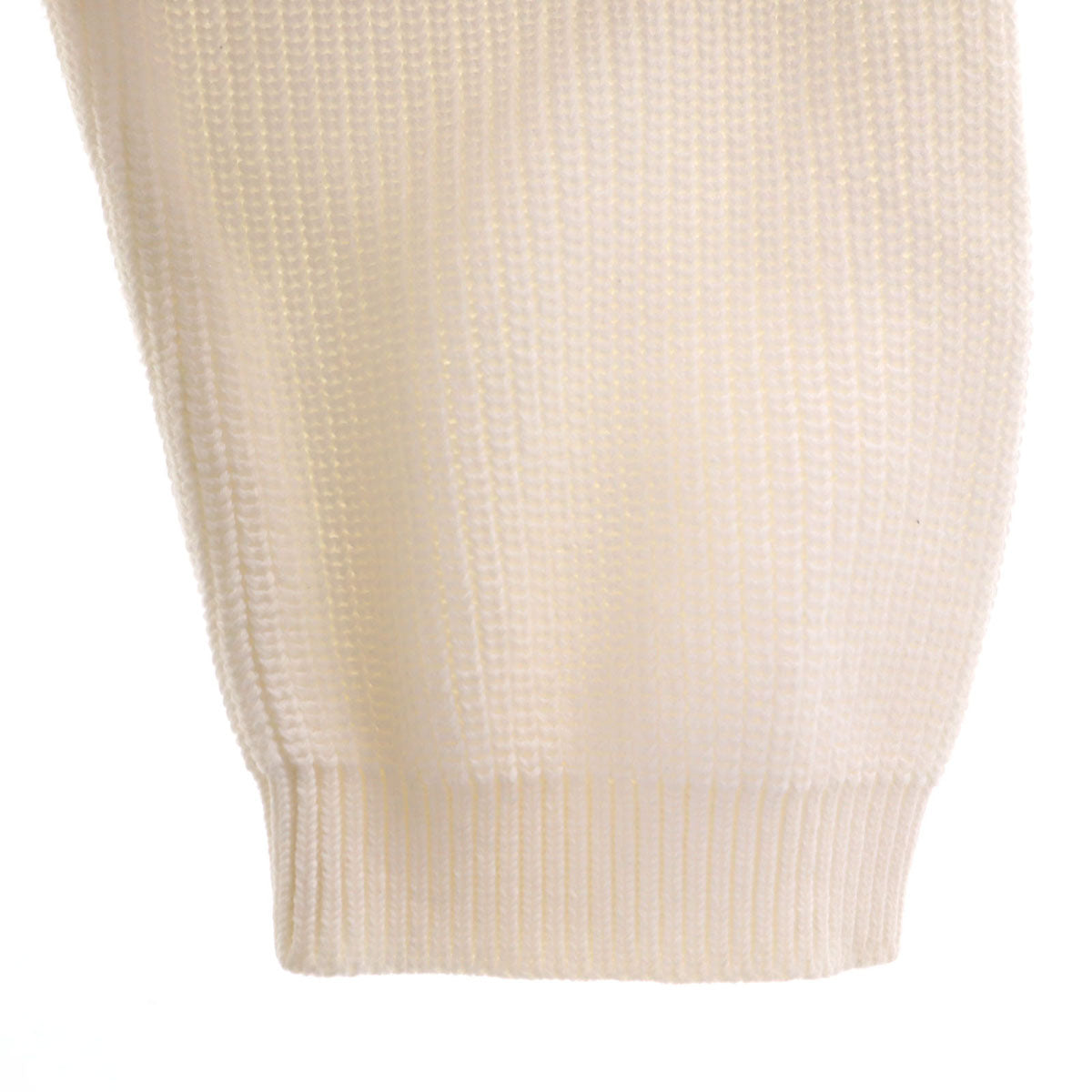 Salvatore Ferragamo サルヴァトーレフェラガモ イタリア製 長袖 Vネック ニットカーディガン L ホワイト レディース