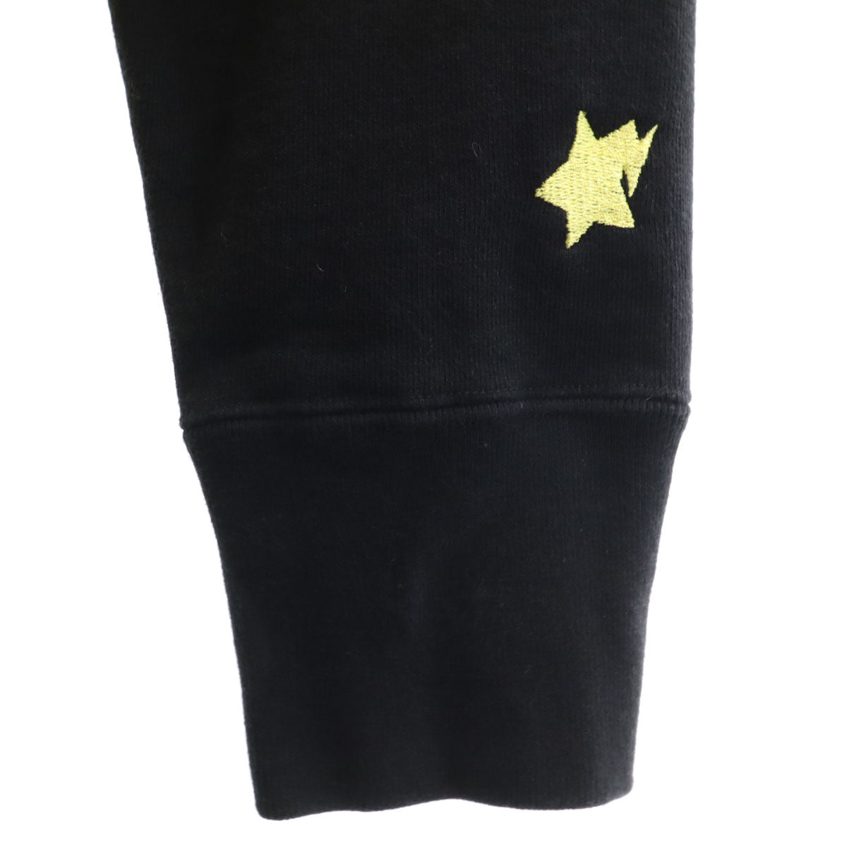 A BATHING APE アベイシングエイプ 長袖 スウェット トレーナー M 黒 裏起毛 メンズ