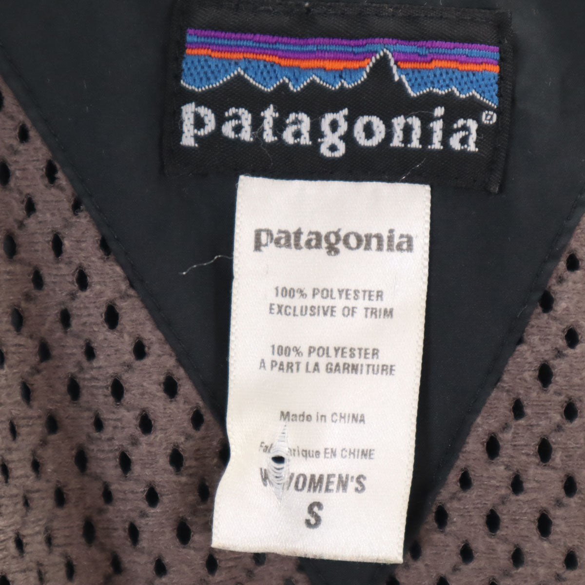 patagonia パタゴニア 長袖 ジップパーカー S 黒 アウトドア レディース