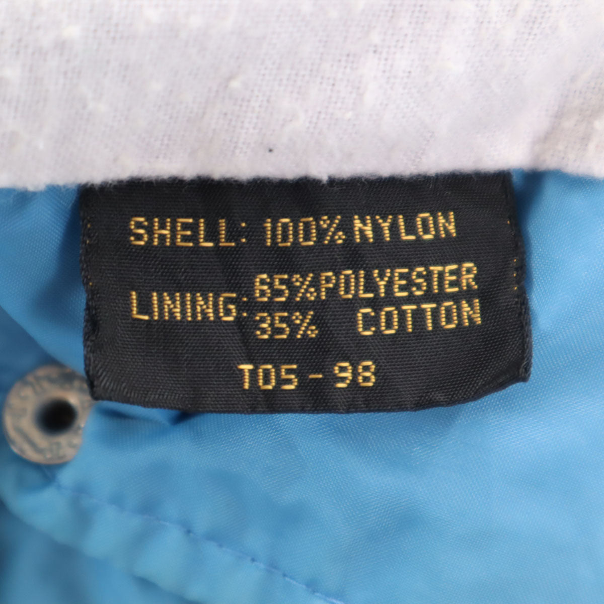 Sears シアーズ 70s ヴィンテージ コーチジャケット M 水色 メンズ