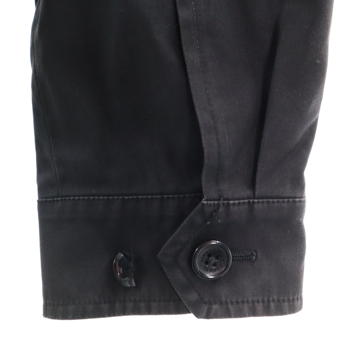 BURBERRY バーバリー 日本製 スイングトップ L 黒 ジャケット 三陽商会 メンズ