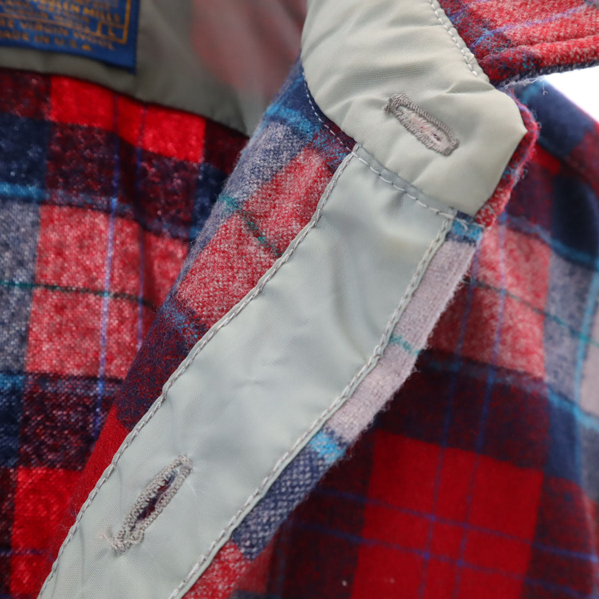 PENDLETON ペンドルトン 70s USA製 ウール ヴィンテージ チェック柄 長袖 シャツ L メンズ