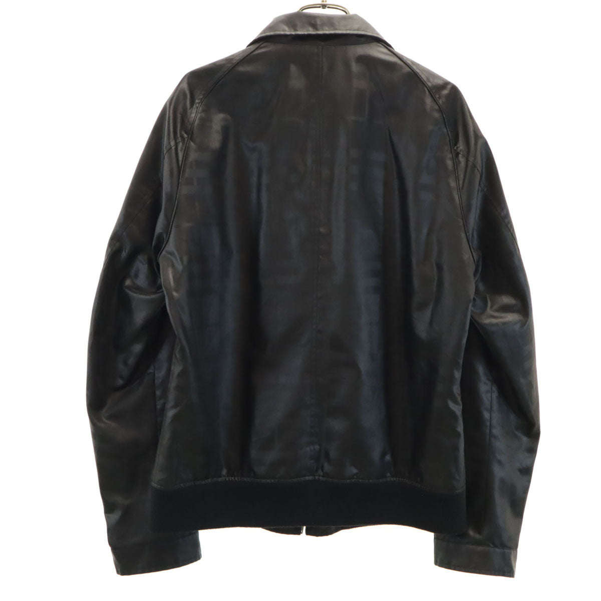 BURBERRY BLACK LABEL バーバリーブラックレーベル チェック柄 ブルゾン L ブラック 三陽商会 ジャケット メンズ