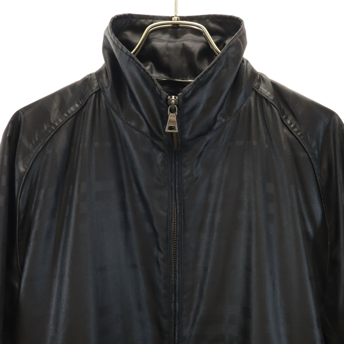 BURBERRY BLACK LABEL バーバリーブラックレーベル チェック柄 ブルゾン L ブラック 三陽商会 ジャケット メンズ