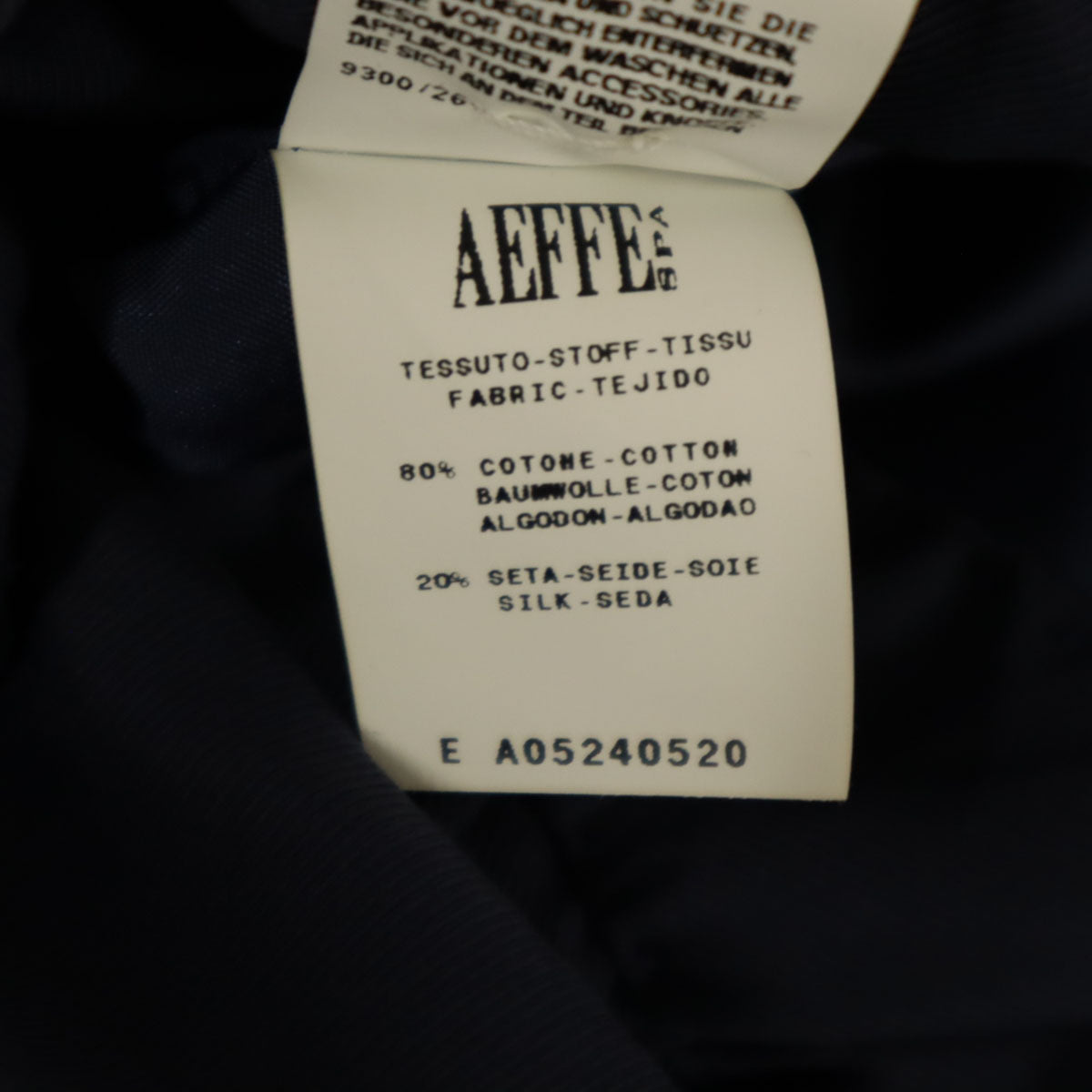 MOSCHINO モスキーノ イタリア製 ジャケット 40 ネイビー レディース