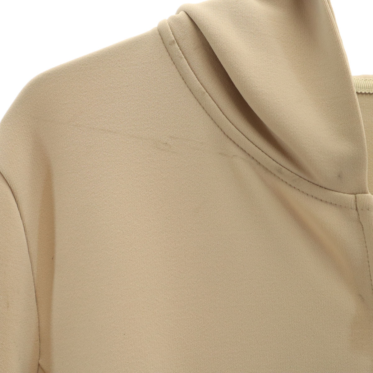 FOXEY NEW YORK フォクシーニューヨーク 日本製 長袖 ジップパーカー 42 ベージュ レディース