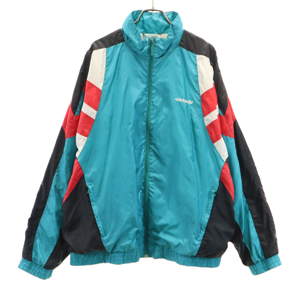 adidas アディダス 80s ヴィンテージ トラックジャケット D6 ターコイズ メンズ