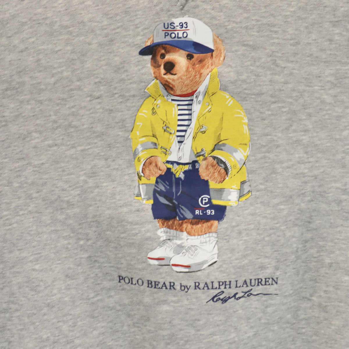 POLO RALPH LAUREN ポロラルフローレン ポロベア 長袖 スウェット トレーナー S グレー 裏起毛 メンズ