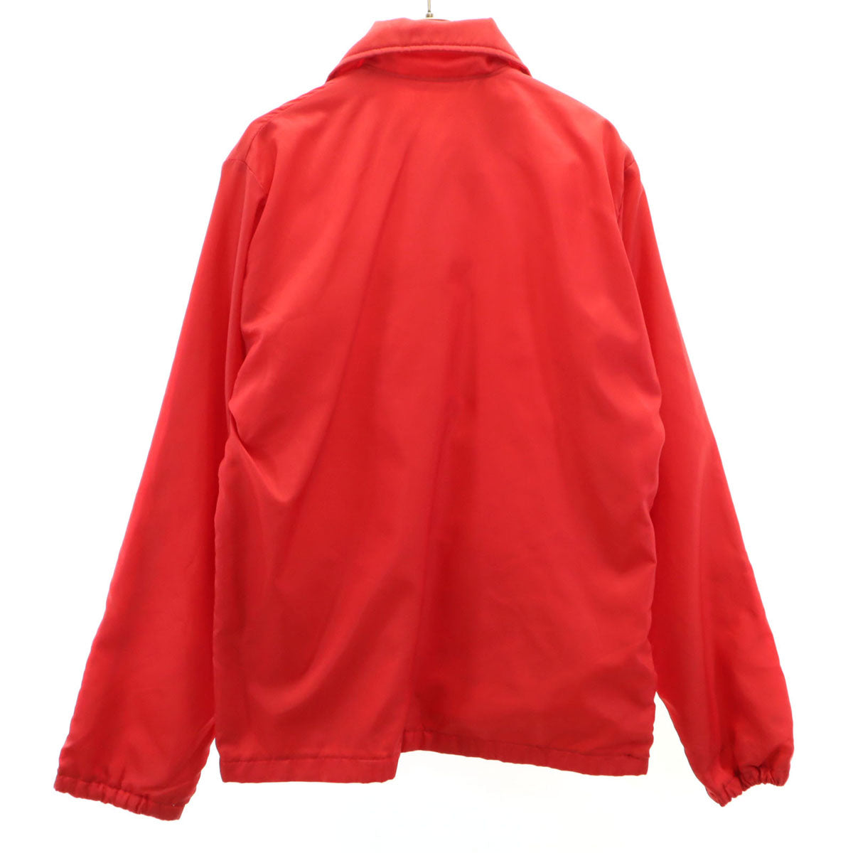 70s 80s ヴィンテージ デュポン社ワッペン コーチジャケット レッド系 メンズ