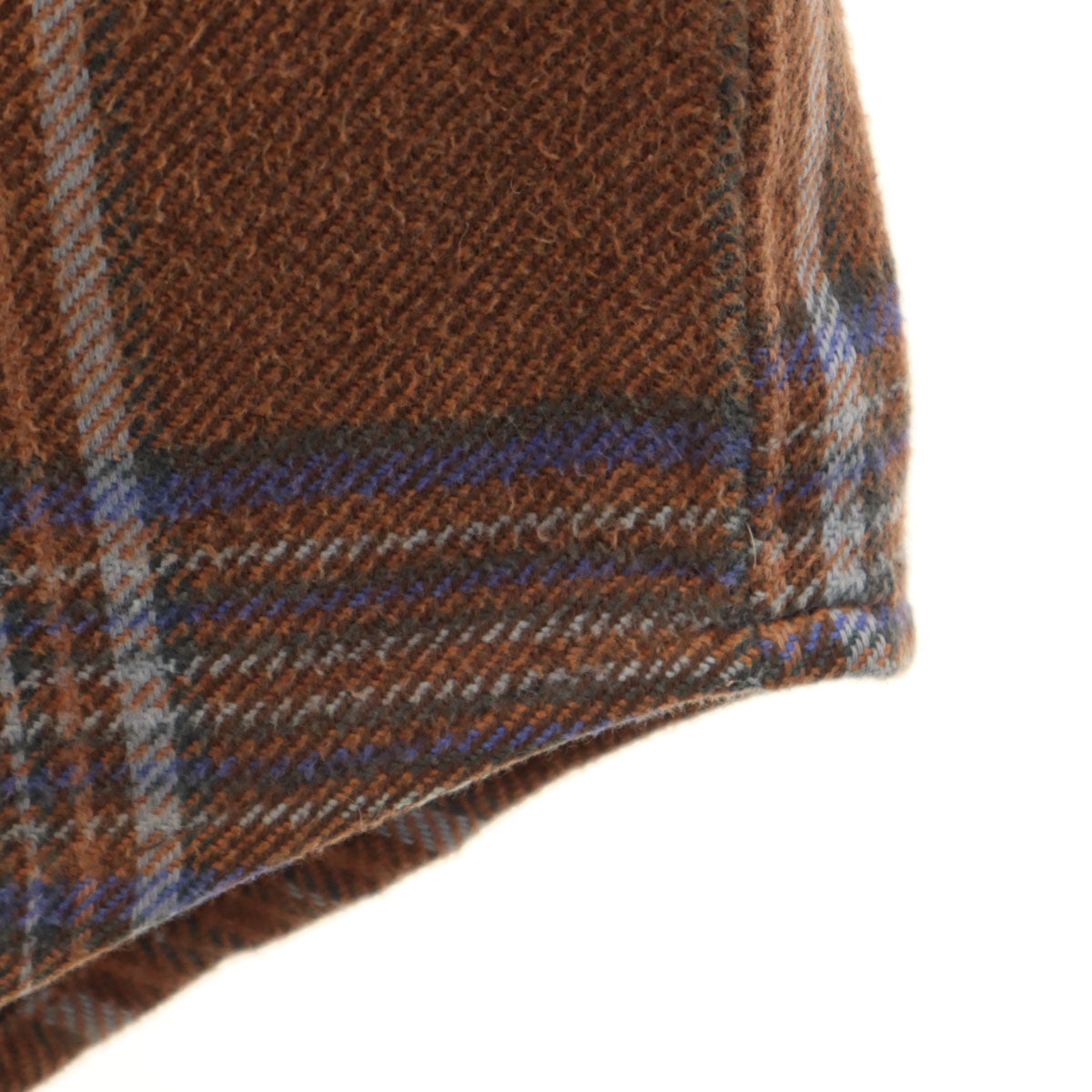 Levi's リーバイス 87年 80s ALASKA アラスカライン ポルトガル製 ヴィンテージ チェック柄 長袖 ネルシャツ M ブラウン メンズ