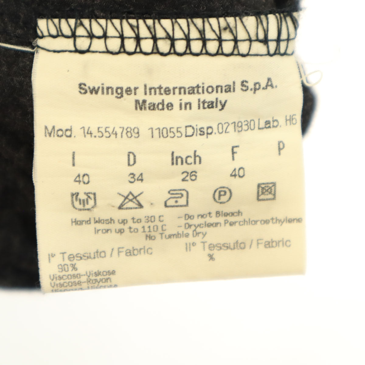 FENDI JEANS フェンディ ジーンズ イタリア製 長袖 Vネック カーディガン 40 チャコールグレー レディース