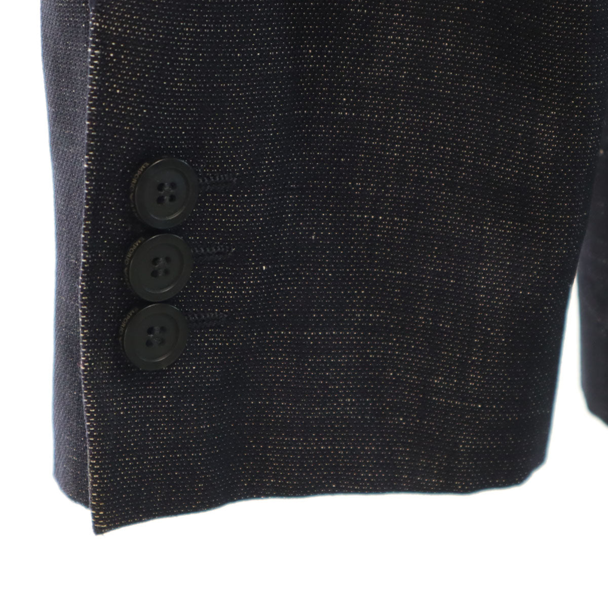 Emporio Armani エンポリオアルマーニ イタリア製 JOSE LINE テーラードジャケット 50 ネイビー ブレザー メンズ