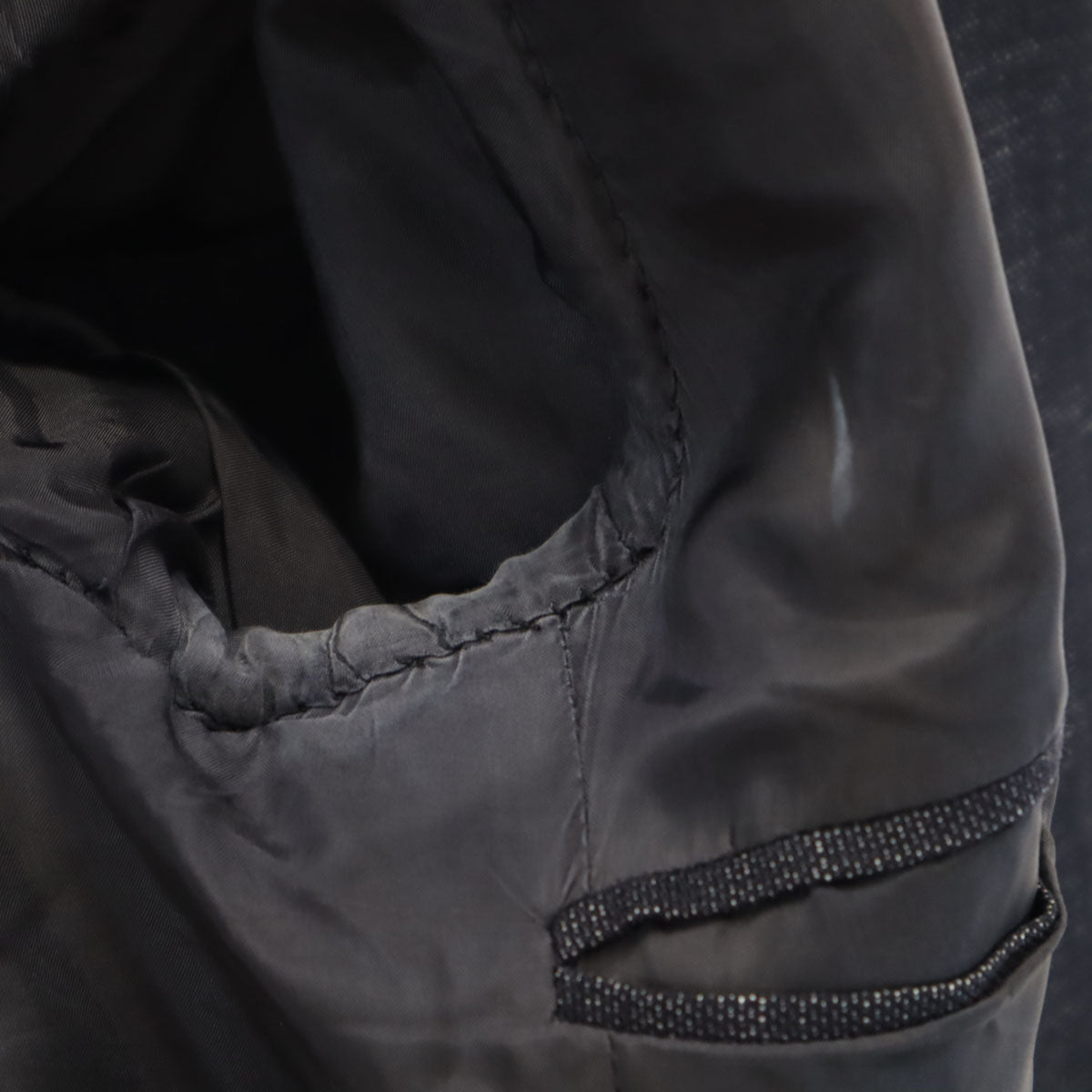 Emporio Armani エンポリオアルマーニ イタリア製 JOSE LINE テーラードジャケット 50 ネイビー ブレザー メンズ