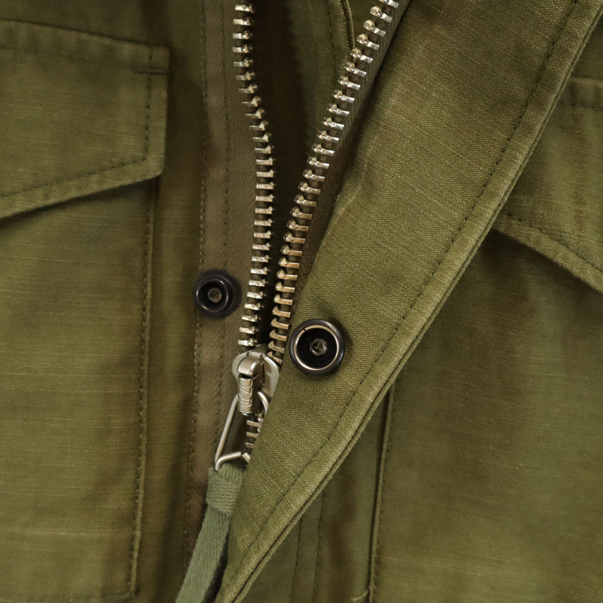 HYKE ハイク 日本製 ミリタリージャケット 1 カーキ フィールド レディース