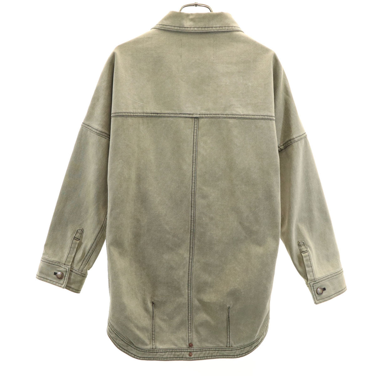 STUSSY ステューシー トラッカー ジャケット S グレージュ メンズ