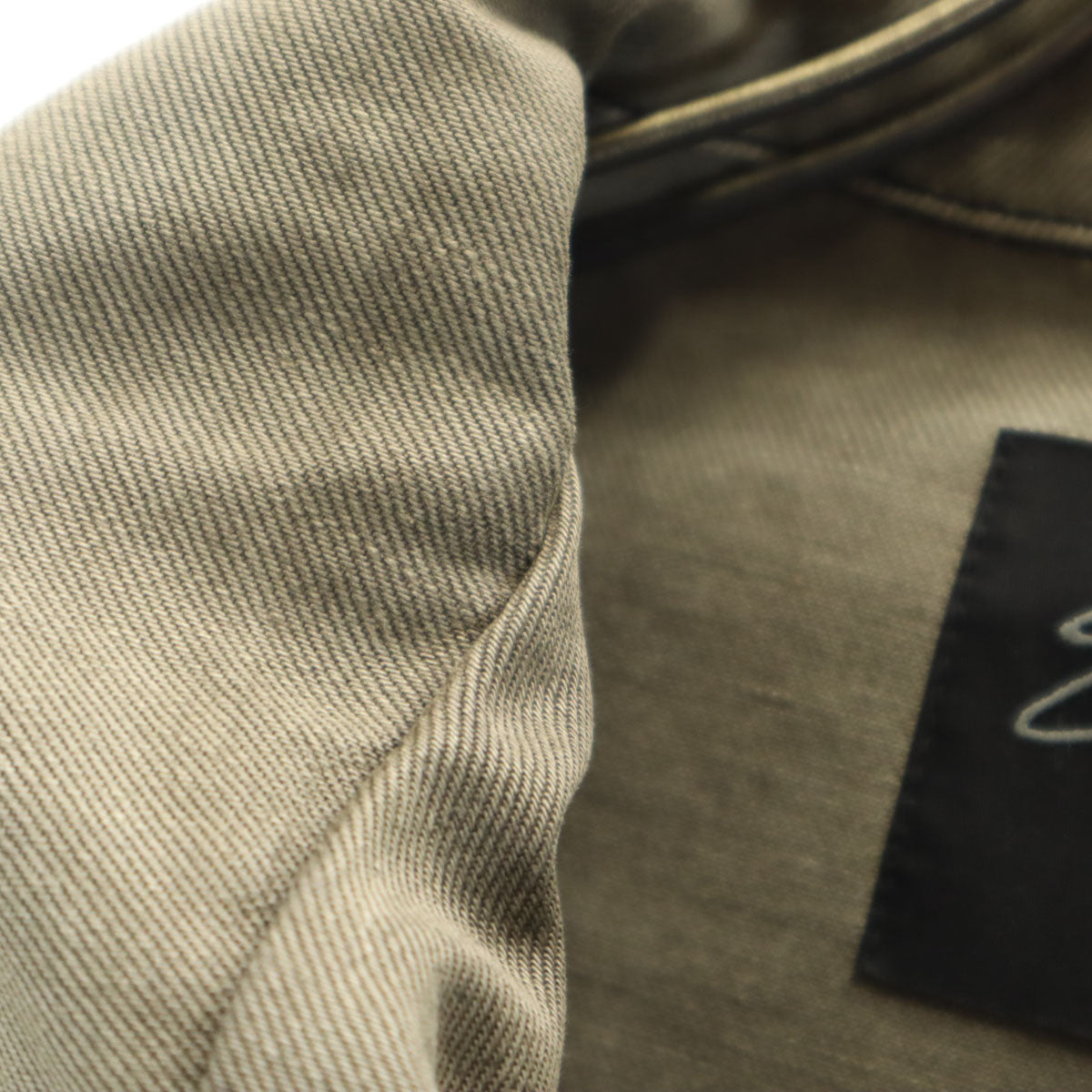 STUSSY ステューシー トラッカー ジャケット S グレージュ メンズ