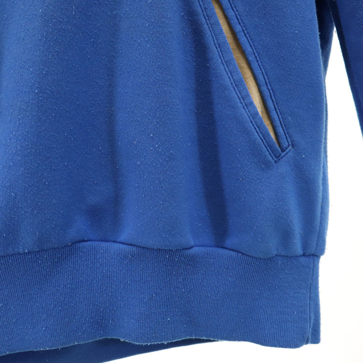 NIKE ナイキ 80s 紺タグ ヴィンテージ 長袖 ハーフジップ スウェットパーカー S ブルー メンズ