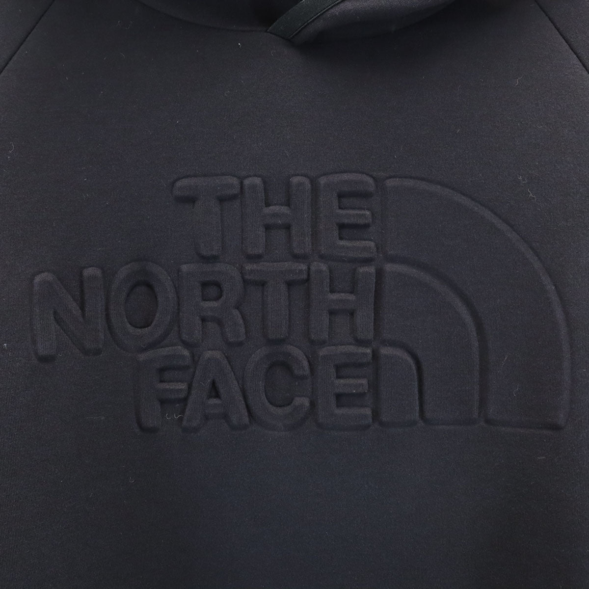 THE NORTH FACE ノースフェイス エンボスロゴ 長袖 テックエアー スウェットパーカー L ブラック アウトドア NT11880 メンズ