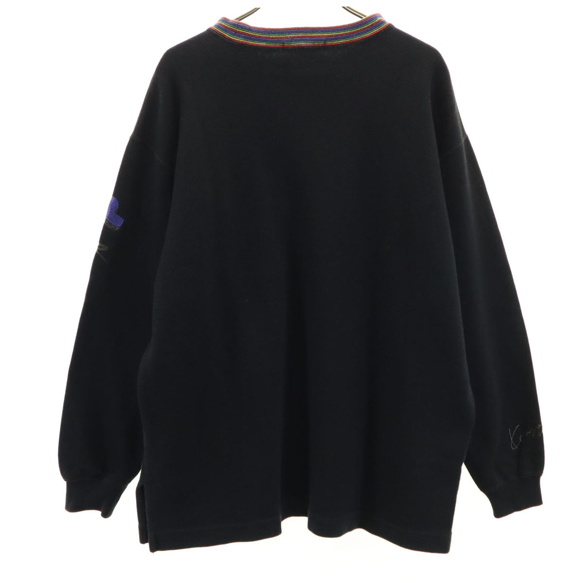 KENZO GOLF ケンゾーゴルフ 90s 日本製 オールド 長袖 トレーナー 2 ブラック メンズ