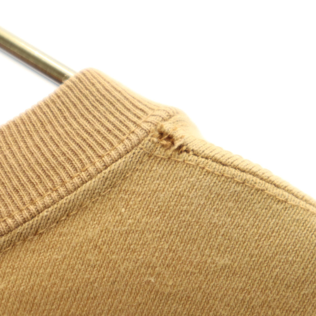 REMI RELIEF レミレリーフ 日本製 ボーダー柄 長袖 Tシャツ L ベージュ ロンT ポケT メンズ